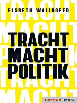 cover image of TRACHT MACHT POLITIK